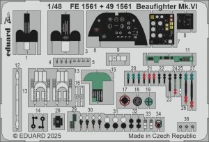 Eduard 491561 Beaufighter Mk.VI for REVELL 1/48