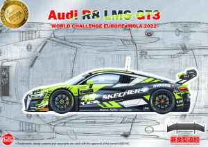 Nunu PN24044 Audi R8 LMS GT3 World Challenge Europe Imola 2022 1/24