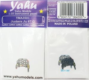 Yahu YMA3501 Junkers Ju-87 G (Border) 1/35