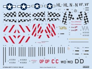 Eduard D72054 P-51D-5 15th AF EDUARD 1/72