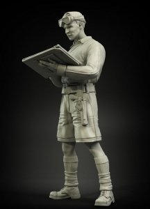Panzer Art FI35-025 British RAC officer North Africa No.2 1/35