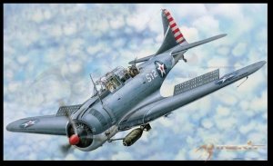 I Love Kit 61801 SBD-3-4 Dauntless 1/18