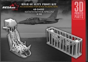 RESArm 48-04052 K-93 - catapult seat (3D resin printing) 1/48