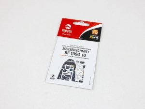 Red Fox Studio QS-32198 Messerschmitt Bf 109G-10 for Trumpeter 3D colored resin IP 1/32