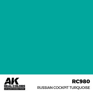 AK Interactive RC980 Russian Cockpit Turquoise 17 ml