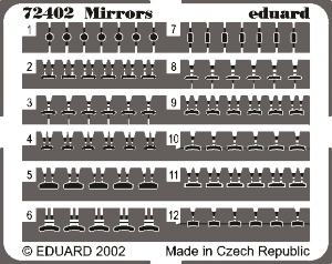 Eduard 72402 Mirrors 1/72