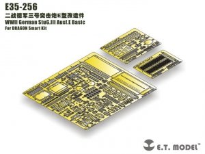 E.T. Model E35-256 WWII German StuG.III Ausf.E Basic (For DRAGON Smart Kit) (1:35)
