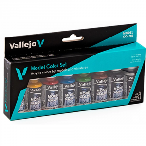 Vallejo 70260 Model Color Wargames Basic Paint Set 8x18ml
