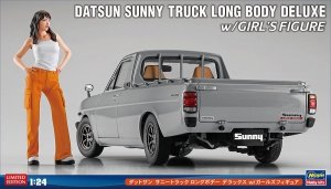 Hasegawa SP626 Datsun Sunny Truck Long Body Deluxe w/ Girl's Figure 1/24