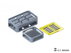E.T. Model P35-248 Soviet 12.7mm Heavy Machine Gun Ammo Cans Set (3D Printed) 1/35