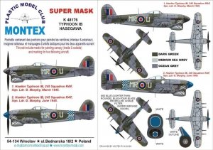 Montex K48176 HAWKER TYPHOON IB 1/48