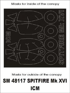 Montex SM48117 Spitfire MkXVI ICM