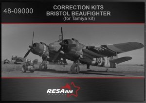 RESARM 48-09000 FULL UPGRADE KIT Bristol Beaufighter (for Tamiya kit)(3D resin printing) 1/48
