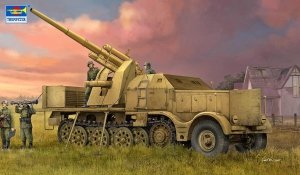 Trumpeter 09577 Schwerer Zugkraftwagen 18 t with 8.8cm Flak 1/35