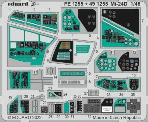 Eduard 491255 Mi-24D TRUMPETER 1/48