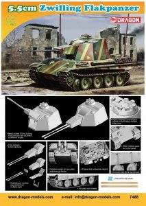 Dragon 7488 5.5cm Zwilling Flakpanzer (1:72)