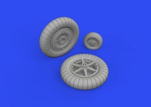 Eduard 632186 Bf 109G-2 wheels REVELL 1/32