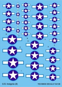 Techmod 72413 - U.S. Insignia (1:72)