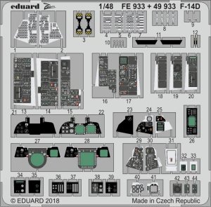 Eduard FE933 F-14D 1/48