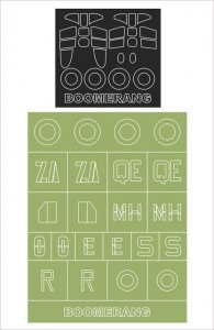 Montex MM48292 CAC-12 BOOMERANG SPECIAL HOBBY