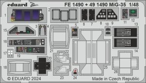 Eduard FE1490 MiG-35 HOBBY BOSS 1/48