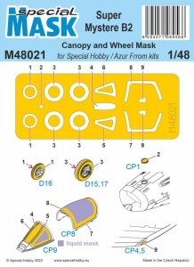 Special Hobby M48021 Super Mystere B2 (For Special Hobby / Azur Frrom) 1/48