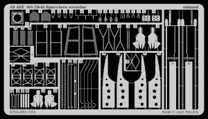 Eduard 48452 SM 79II Sparviero exterior 1/48  (TRUMPETER)