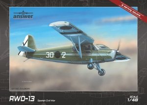 Answer AA48025 RWD-13 Spanish Civil War 1/48