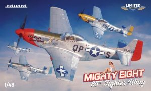 Eduard 11196 North American P-51 D Mustang - Mighty Eight (4th FG, 355th FG, 361st FG and 479th FG Decals) 1/48