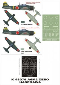 Montex K48079 A6M2 Zero 1/48