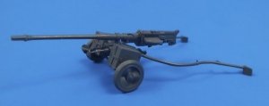 CMK 3140 Swiss WW II Anti-Tank Rifle Solothurn S-18/1000 w/wheeled carriage 1/35