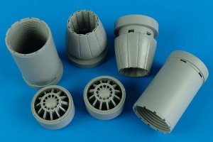 Aires 2177 F/A-18E/F Super Hornet exhaust nozzle - opened 1/32 Trumpeter