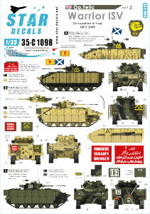 Star Decals 35-C1098 Op. Telic 3 1/35