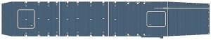Hasegawa QG46 (72146) USS Gambier Bay Wooden Deck 1/350