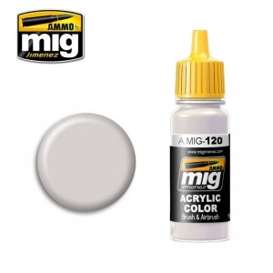 AMMO of Mig Jimenez 0120 LIGHT BROWN-GRAY 17ml.