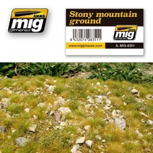 AMMO of Mig Jimenez 8351 STONY MOUNTAIN GROUND (230x130mm)