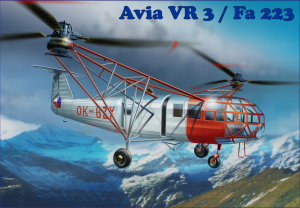 AMP 72005 Focke-Achgelis Fa-223 Luftwaffe or Avia VR-3/Czechoslovakia 1/72