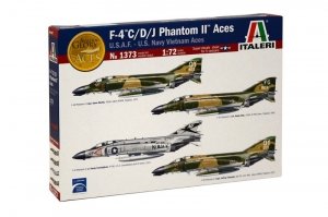 Italeri 1373 F-4 C/D/J PHANTOM II ACES USAF-US Navy Vietnam ACES 1/72