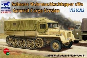 Bronco CB35172 Schwere Wehrmachtschlepper sWs General Cargo Version (1:35)