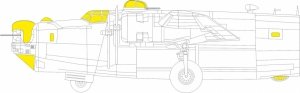 Eduard EX1041 B-24J HOBBY BOSS 1/48