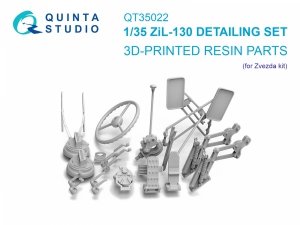 Quinta Studio QT35022 ZiL-130 detailing set (Zvezda) 1/35