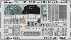 Eduard FE973 Il-2m3 Stormovik 1/48 ACCURATE MINIATURES