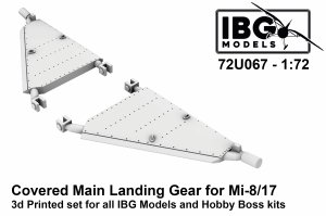 IBG 72U067 Covered main landing gear for Mi-8/17 1/72