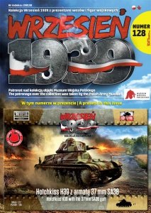 First To Fight PL128 - Hotchkiss H39 tank with 37mm SA38 gun - czołg Hotchkiss H39 z armatą 37mm SA38 1/72