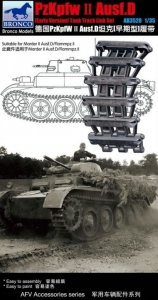 Bronco AB3520 German PzKpfw II Ausf D Workable Track Link Set 1/35