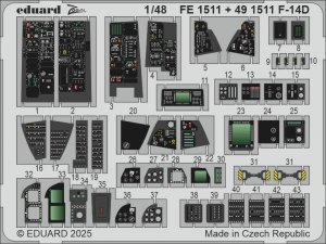 Eduard 491511 F-14D GREAT WALL HOBBY 1/48