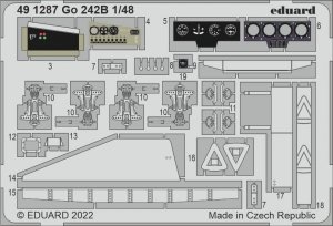 Eduard 491287 Go 242B ICM 1/48
