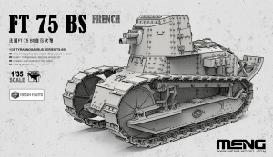 Meng Model TS-059 French FT 75 BS 1/35