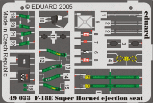 Eduard 49034 Lancaster seatbelts 1/48 Tamiya