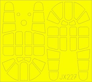 Eduard JX227 P-40F TFace 1/32 TRUMPETER